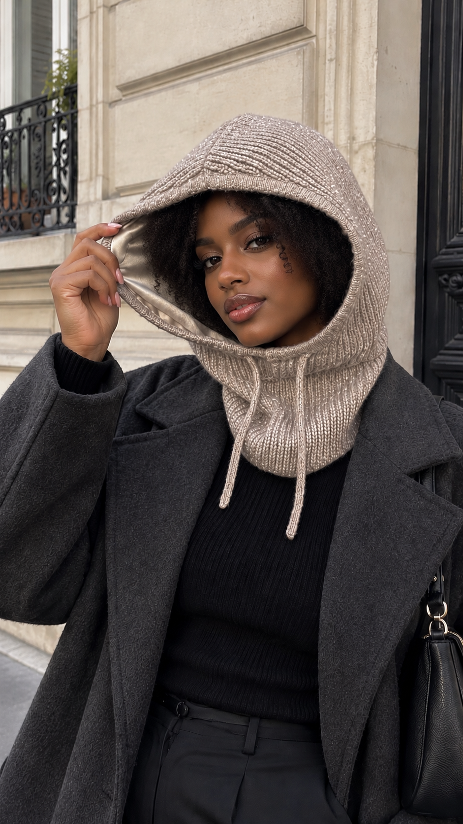 Cagoule BAMI Marron