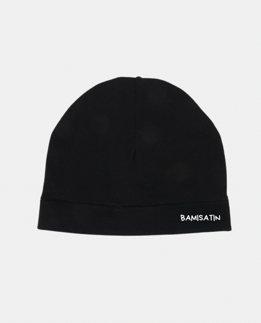 Bonnet skull cap satin