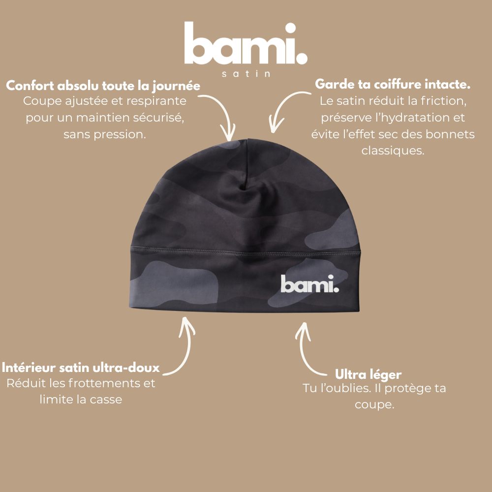 Skull Cap Flex - BAMI™ - Intérieur Satin