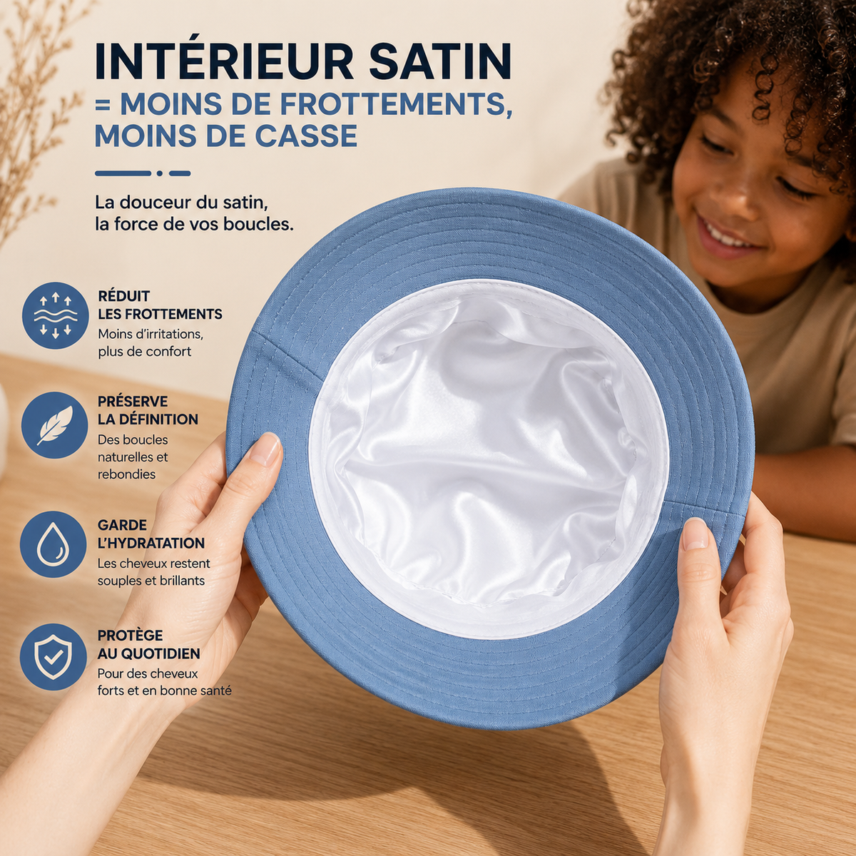 Bob BAMI™ - Intérieur Satin