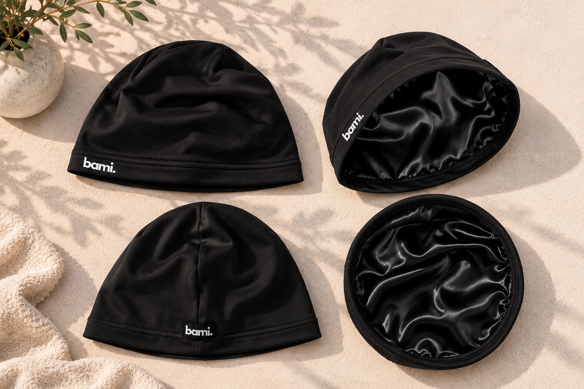 Skull Cap BAMI Light Noir