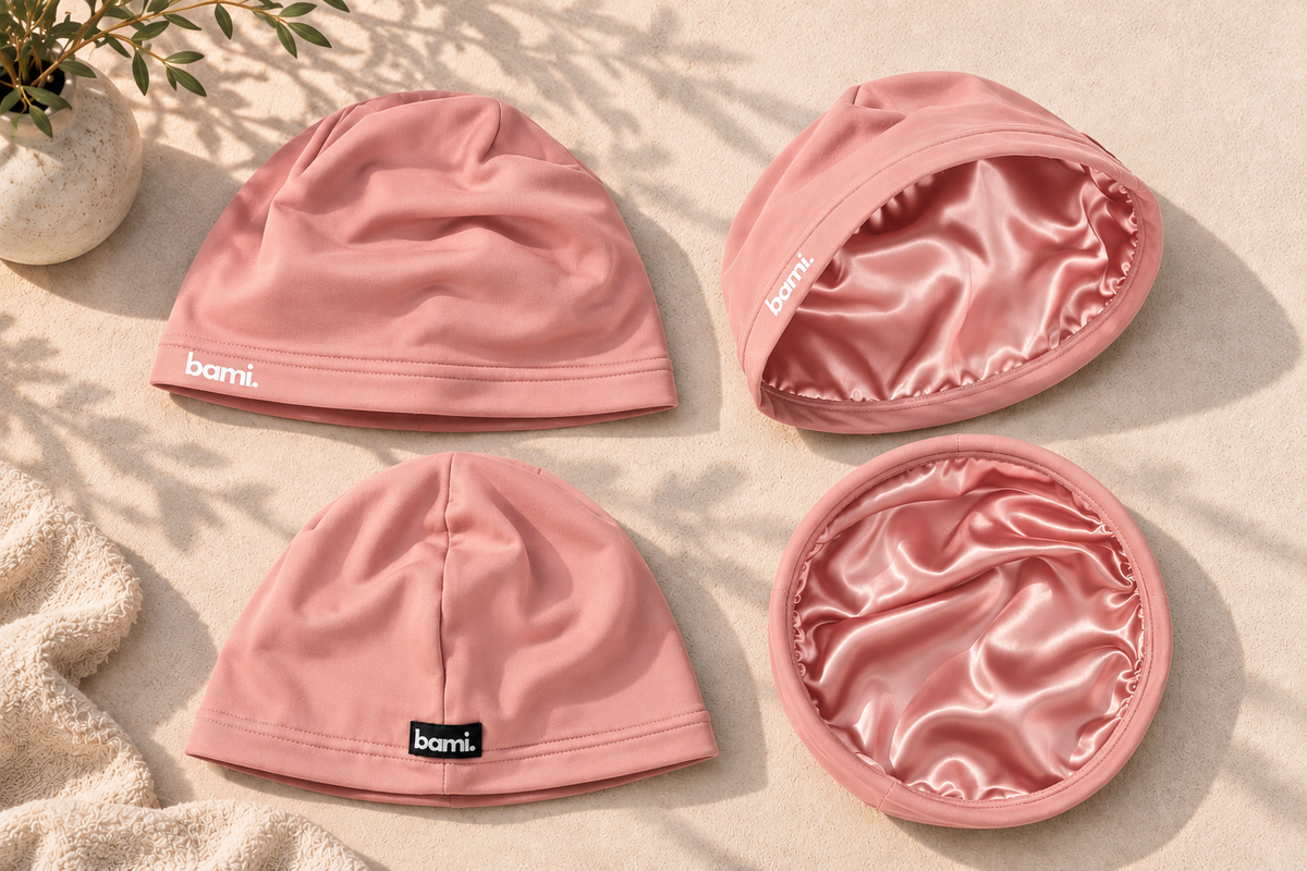 Skull Cap BAMI Light Rose