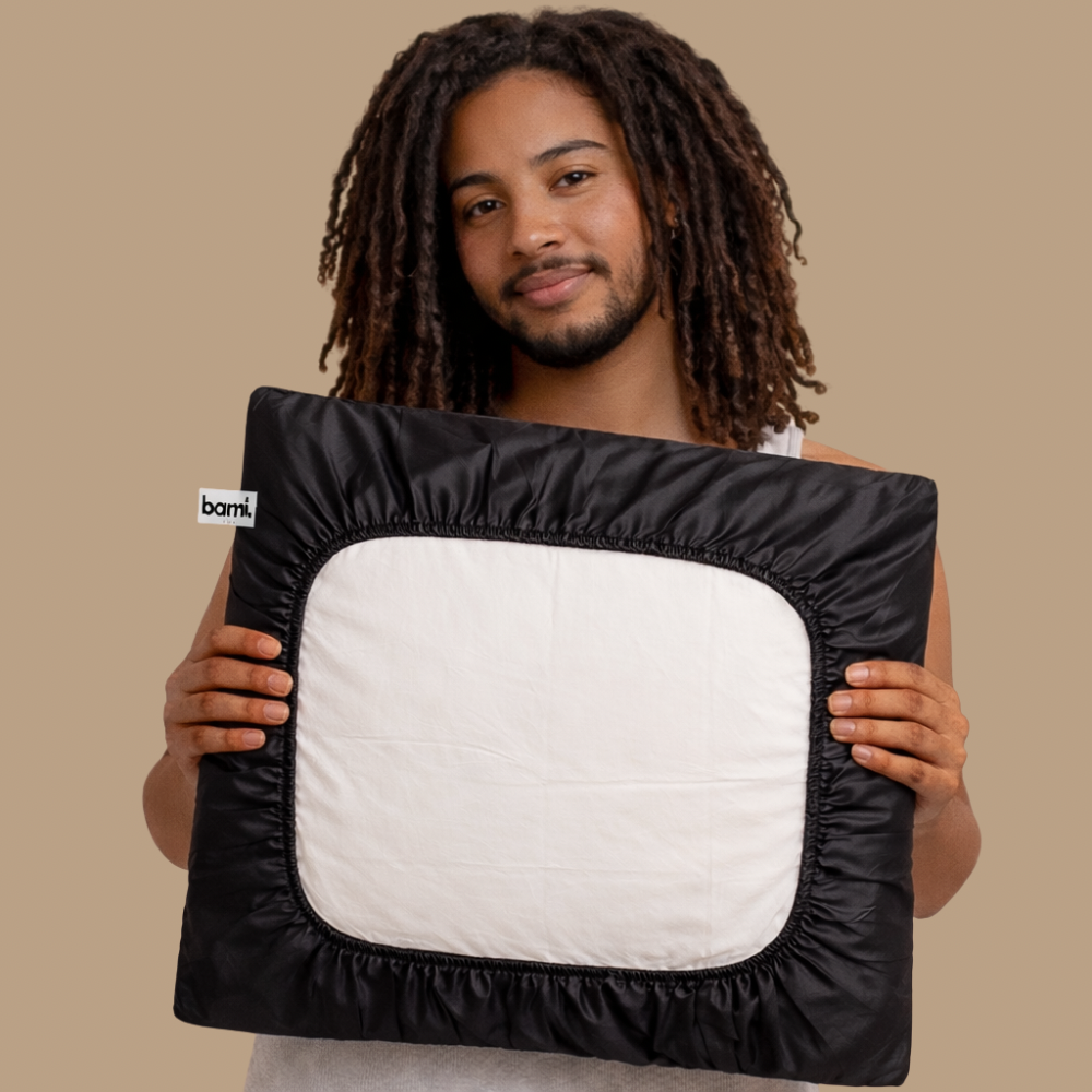 Taie d'oreiller en satin BAMI™