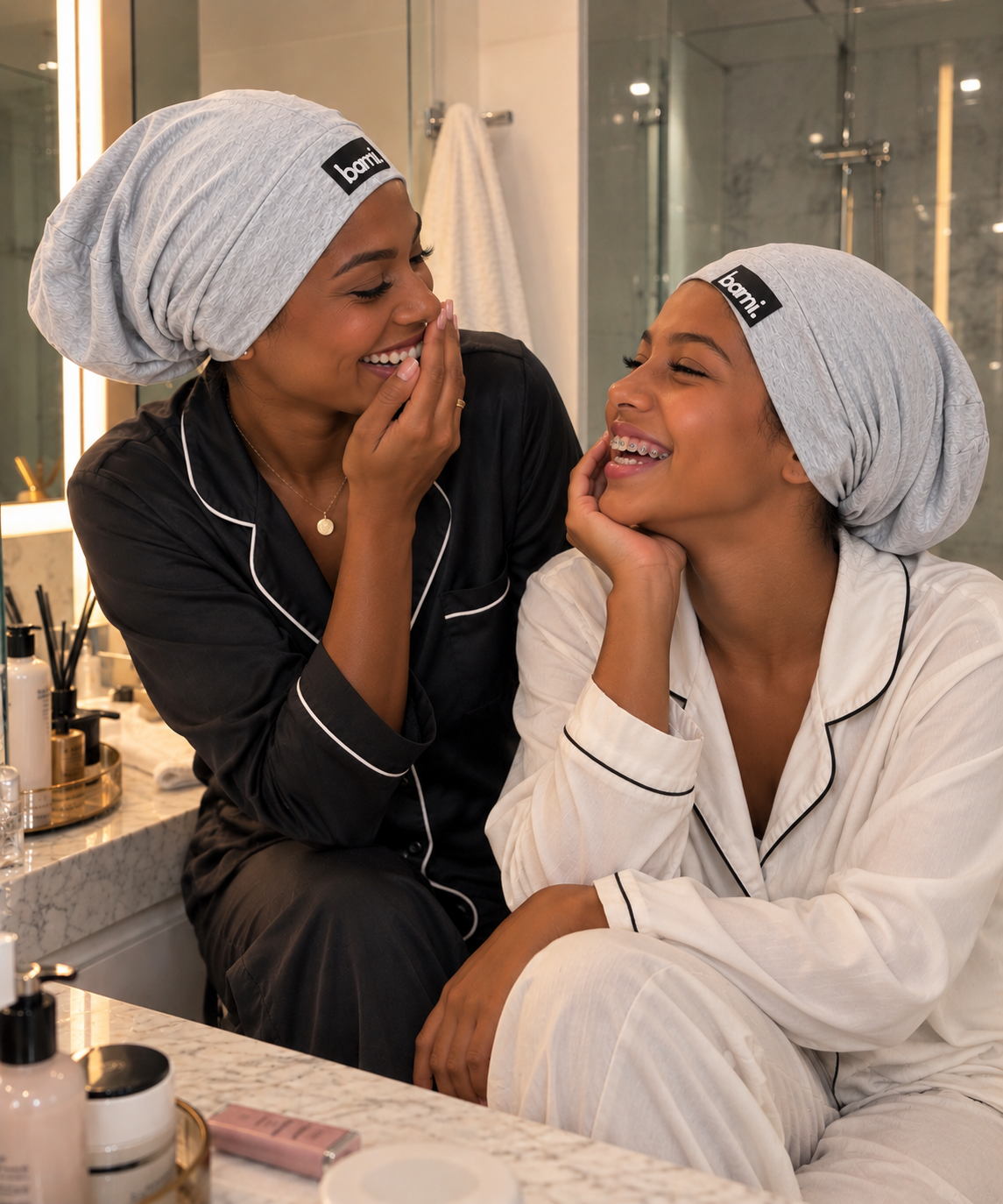 Bonnet de Nuit BAMI Gris