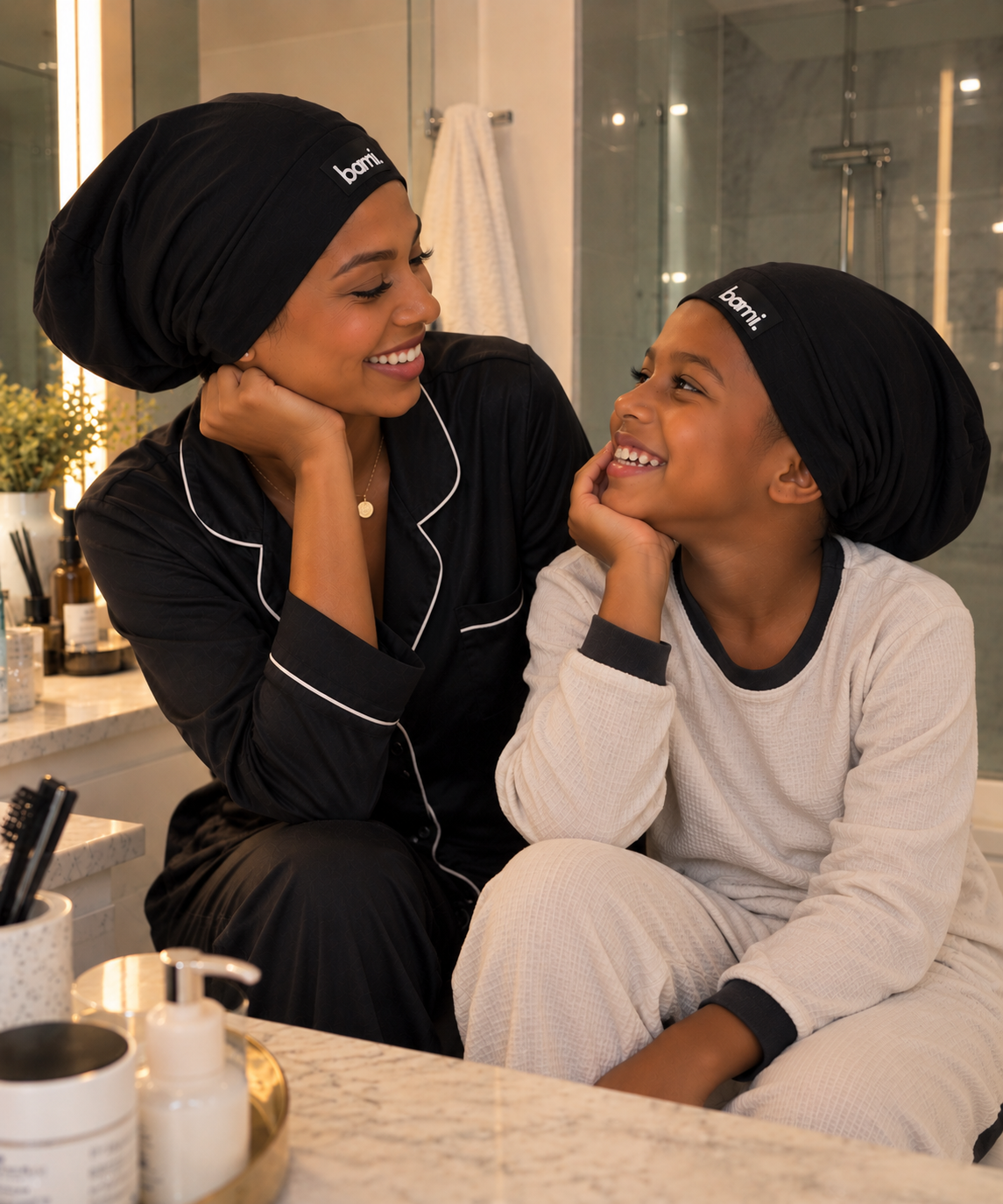Bonnet de Nuit BAMI Noir