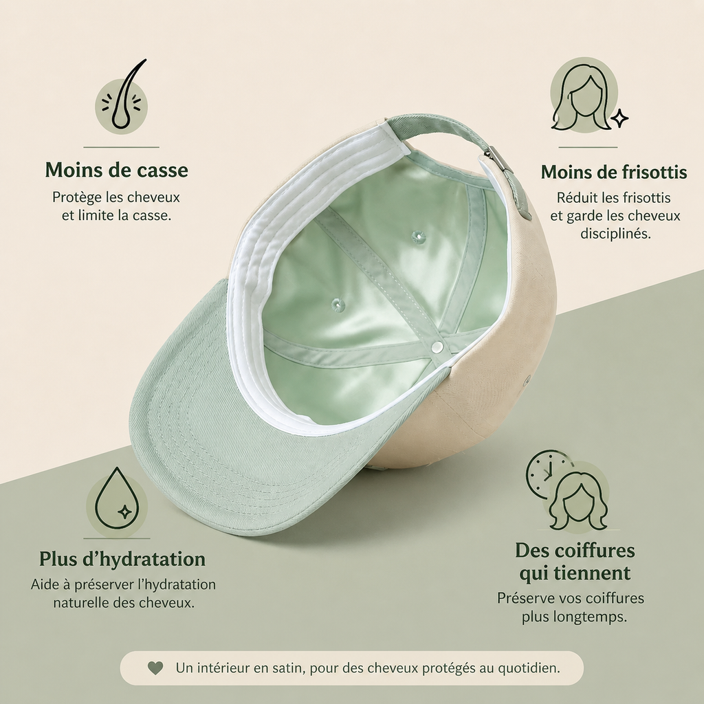 Casquette BAMI™ - Intérieur Satin