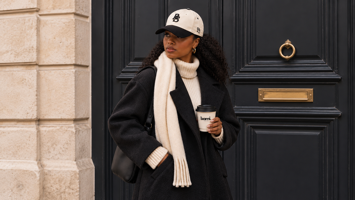 Casquettes BAMI adulte noir